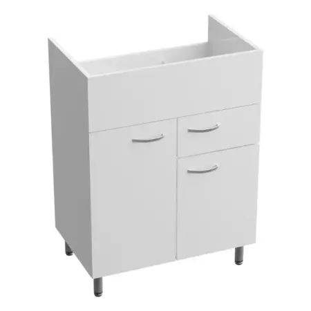 WASCHBECKENSCHRANK BARATO 60 MIT FÜSSEN