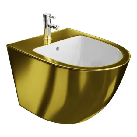 WAND-BIDET SOFI GOLD/WEISSE