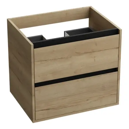 WASCHBECKENSCHRANK MINNESOTA BLACK 60
