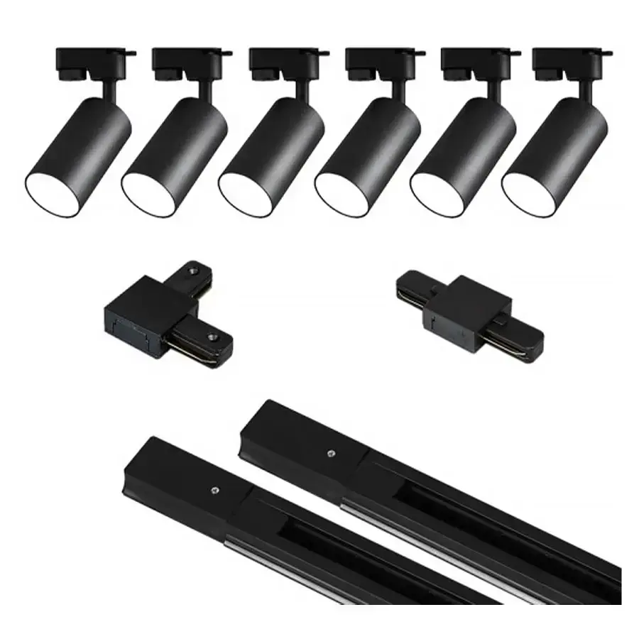 Schienensystem Set 2m mit 6x LED GU10